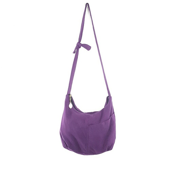 fs originals Handbags - FS Originals Small Purple Hobo Bag